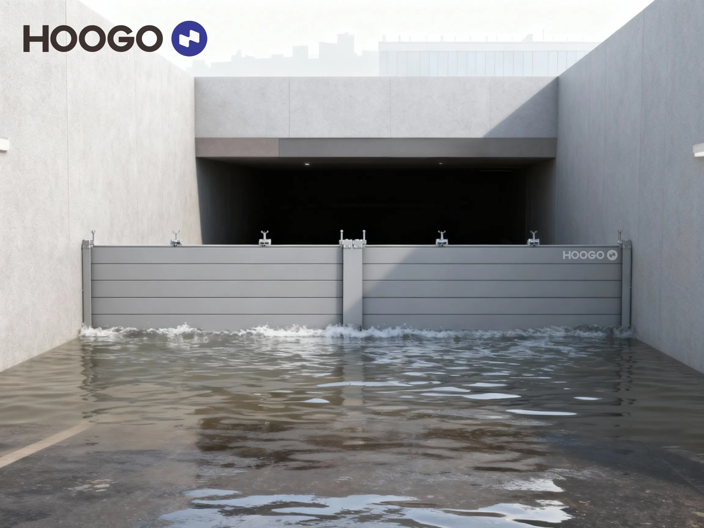 FM 2510 Certified Flood Barriers for Critical Infrastructure Protection | HOOGO®